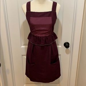 See by Chloe peplum mini dress